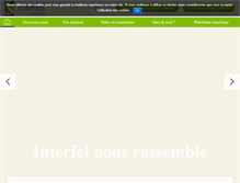 Tablet Screenshot of interfel.com